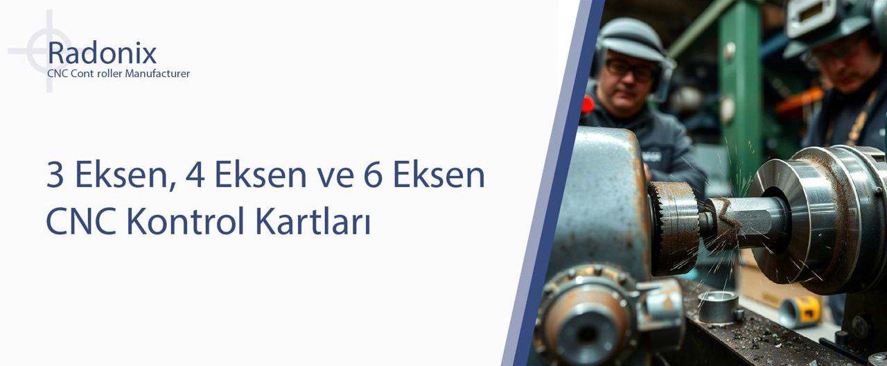 3 Eksen, 4 Eksen ve 6 Eksen CNC Kontrol Kartları